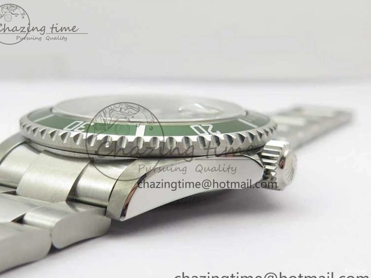 MiroTime 0421 Effortless Submariner 16610 LV Kermit Green 904L Steel ARF1:1 Best Edition on SS Bracelet SH 2577